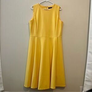 Ralph Lauren Sunny Yellow Midi Dress